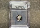 1941-P Mercury Silver Dime Slab #2977 Black Ruthenium & Hologram *ICG* Beautiful
