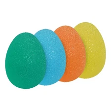 4 Pcs Hand Exercise Balls Squeeze Balls Stress Ball Green/Blue/Orange/Yellow