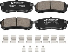 Ceramic Rear Brake Pads for Automotive Replacement Compatible with Lexus
