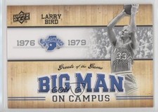 2009-10 Upper Deck Greats of the Game Big Man on Campus Larry Bird #119 HOF fm0