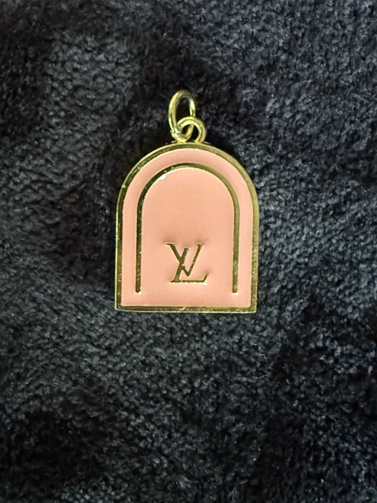 LOUIS VUITTON（LV） Louis Vuitton ciondolo oro e rosa tirante cerniera bottone 20 mm 27 mm