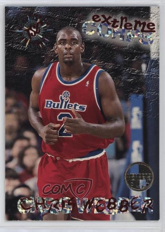 1995-96 Topps Stadium Club Members Only Chris Webber (Red Foil) #129 HOF 14e3