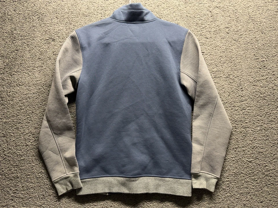 The North Face Hoodie Men Small Thermal 3D FZ Blue Gray Sweatshirt Hood Full Zip - Image 2 of 4