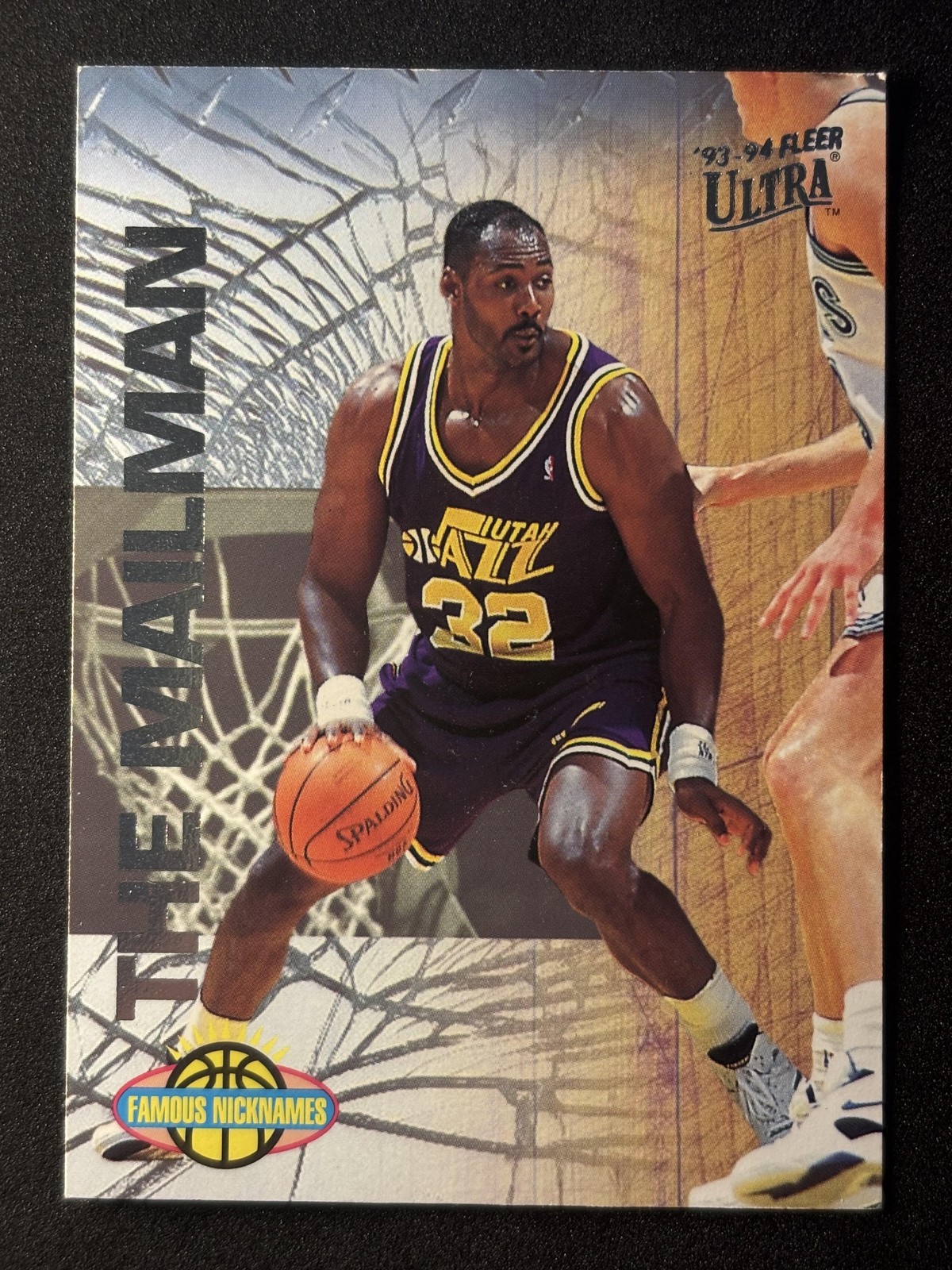 Karl Malone 1993-94 Ultra Famous Nicknames