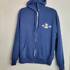 Walt Disney World SUPER SOFT Hoodie Medium Full Zip Mickey Mouse