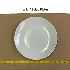 Member's Mark 16 Piece Classic Porcelain Dinnerware Set, White