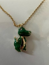Gator Necklace Pendant in Velour-like Keepsake Box - Go GATORS