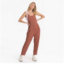 Vuori Breezy Jumpsuit Large Copper VW4006 Performance Stretch Pockets