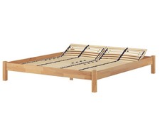 Tre varianti di solido king size futon 200x200 in Faggio massello V-60.84-20