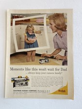 Vintage 1963 Print Ad Kodak Brownie Super 27 Camera Advertisement