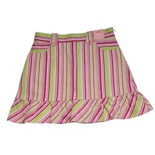 Vintage Gymboree Sweetheart Striped Skirt Size 5 Multicolored Adjustable Waist