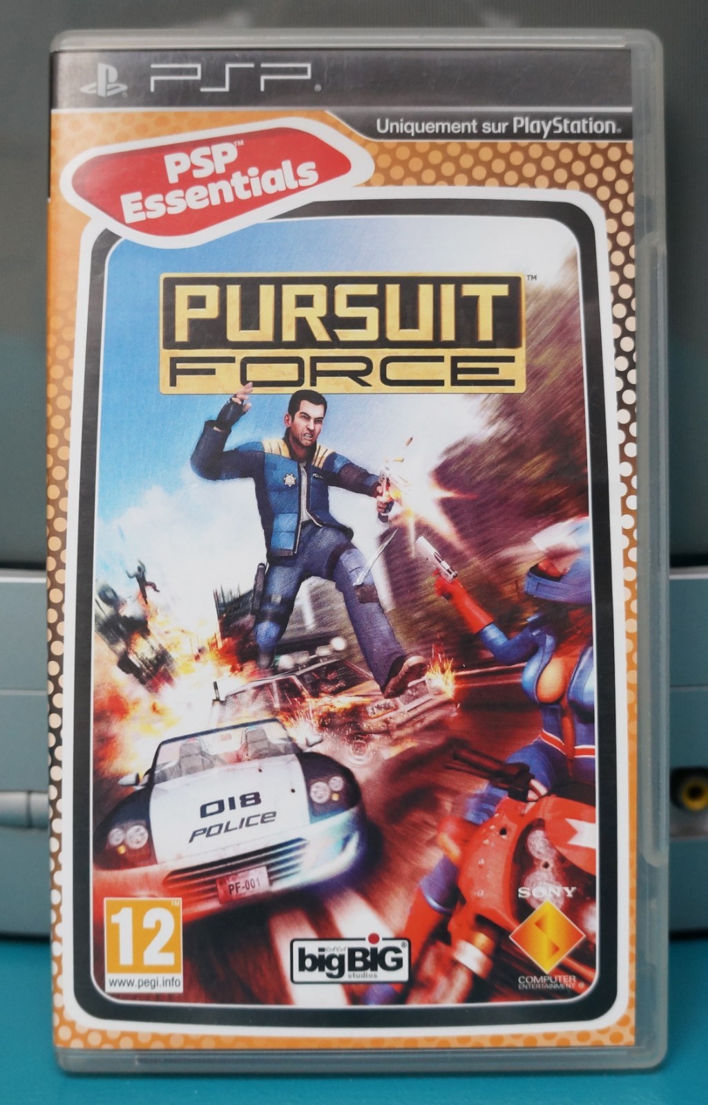 Pursuit Force - PSP FR - Complet - ✅ 100% Authentique &Fonctionnel