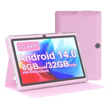 Tablet 7Inch Android 14.0 with Protective Case,8GBRAM 3GB 5GB expend 652