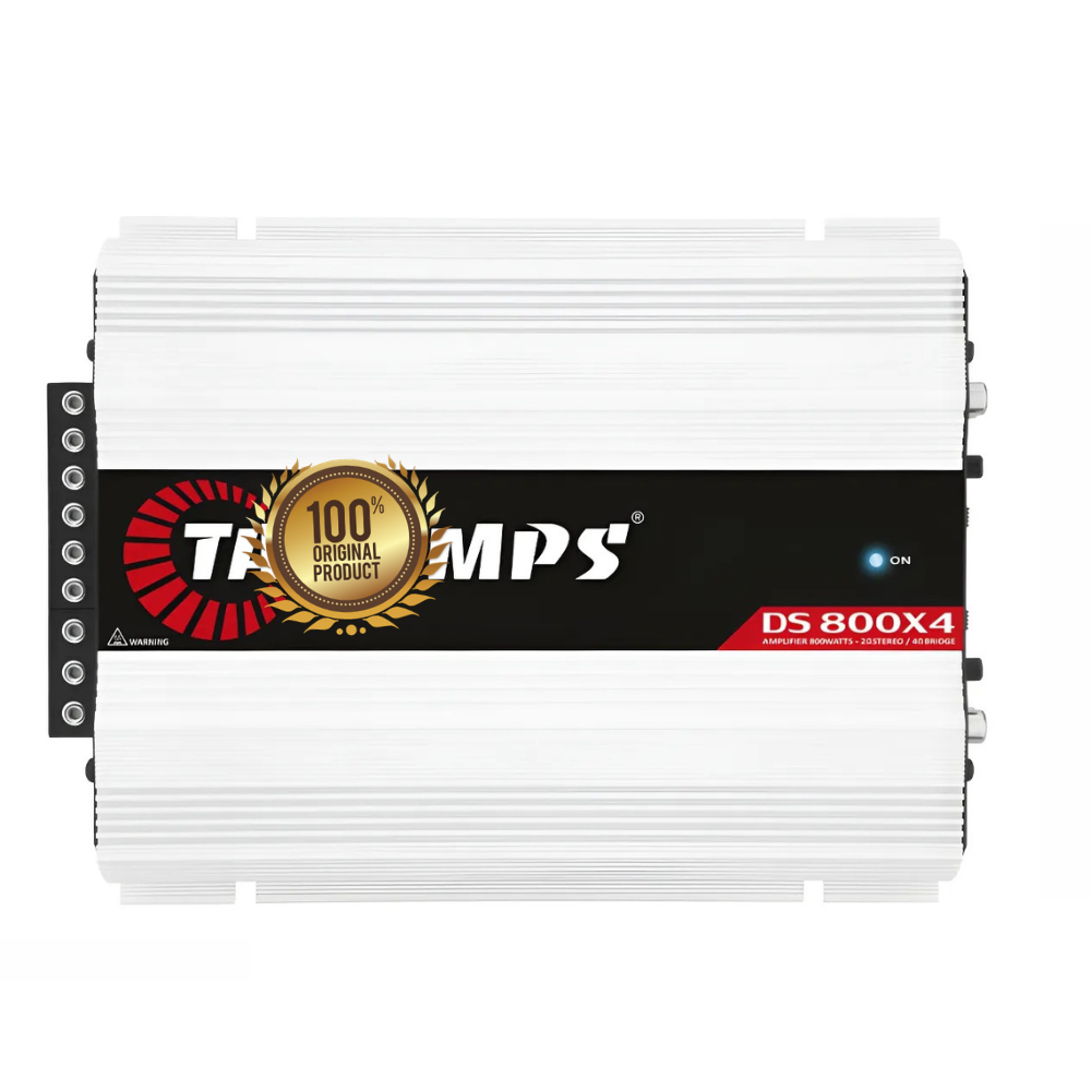 Taramps DS 800x4 Amplifier 800 Watts 1 Ohm Class D 4 Channel 800 W