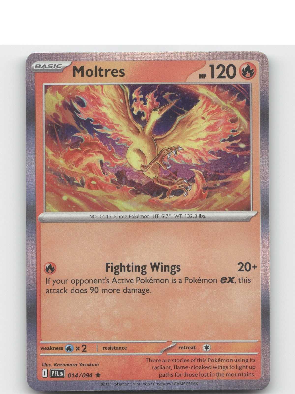 Moltres - 014/094 - Holofoil [PFL] - NM