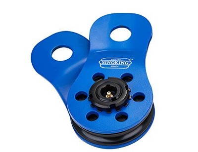 Universal Fit Winch Snatch Block 22000lbs/10T Max Load Snatch Block Heavy Blue