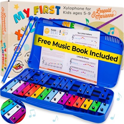 | Xylophone for Kids Ages 5-9 | Kids Musical Instrument | Glockenspiel 25 Not...