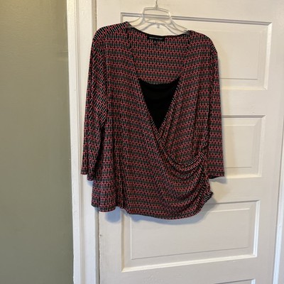 Briggs New York 90's Style Goth Cottagecore Top - 3X - Women's (LS)