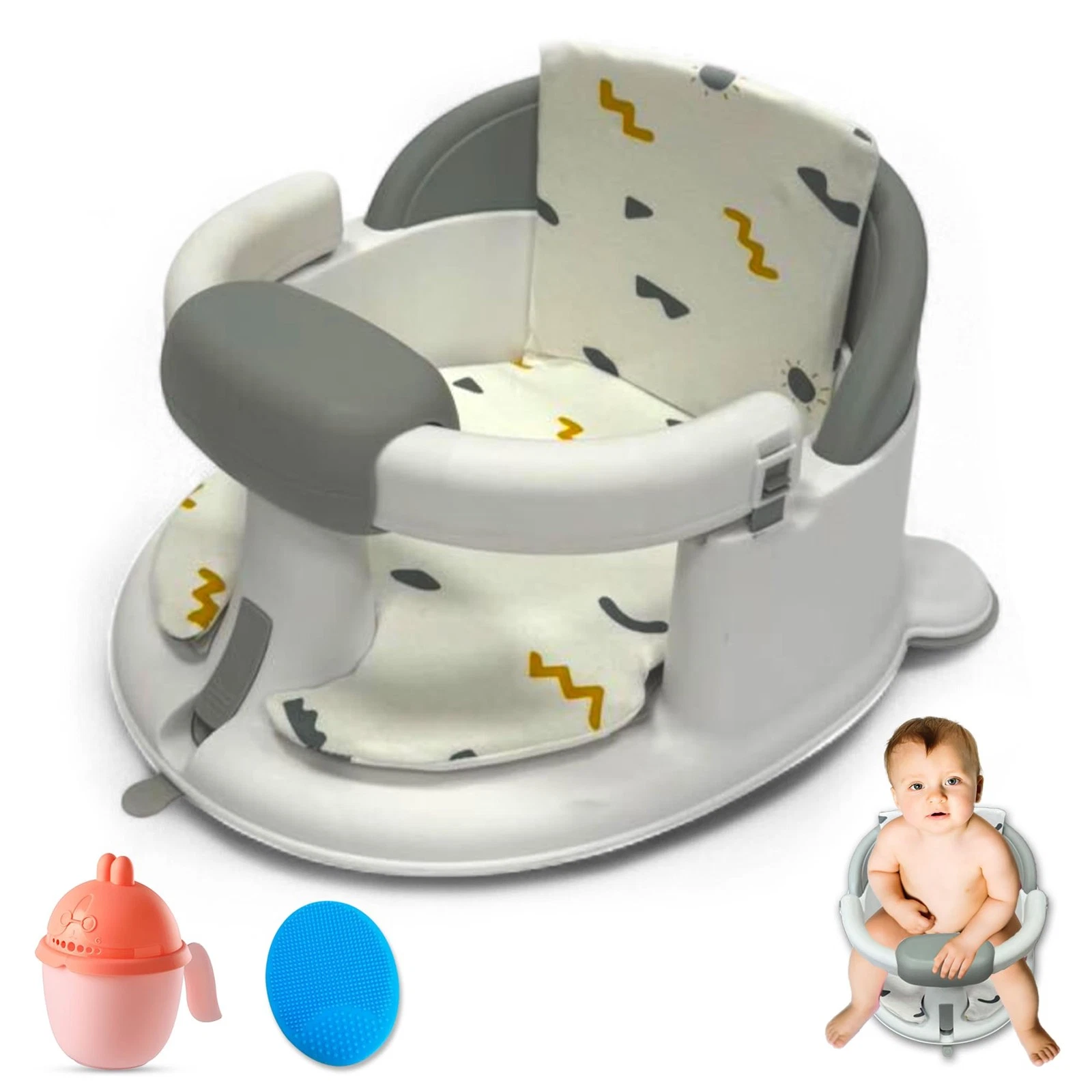 BEBECAN Non-Slip Baby Bath Seats 6-12 Months, Toddler Bathtub Chair with Wash...
Opens in a new wind