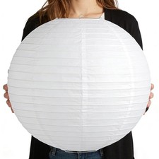 10Pcs 16 Inch Jumbo Paper Lanterns for Wedding, Graduation, Home Decor, Resta...