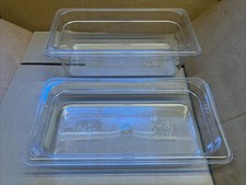 Cambro 1/3 Camwear Pan 4&rdquo;& 2.5&rdquo; w/ 2 Covers