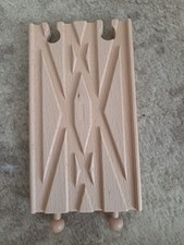 Thomas  Brio Wooden Railway 6  Switching  Crossing Double Track Wood GUC