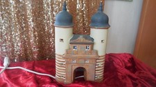 Lichthaus Wurm, Br&uuml;ckentor Heidelberg Neckar, H.25cm, Beleuchtung, gebraucht!