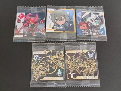 Gundam Caliburn Aerial MG1-33 SEC Sticker Wafer MG1-32 secret lot Japanese eb171
