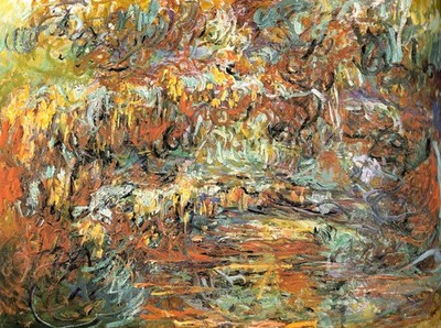 080 Claude Monet -  Japanese bridge c.1920 - Giclée Fine Art