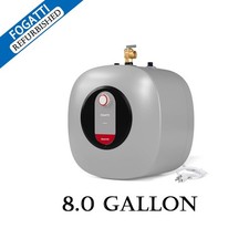 FOGATTI 8 Gal Electric Mini Tank Water Heater Instant Hot Boiler Under Sink