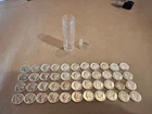 44 Mercury Dimes 10c Silver AU in Roll