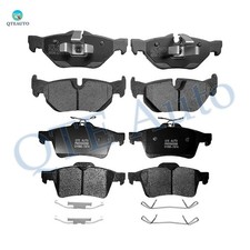 Set of 8 Front-Rear Ceramic Brake Pad Kit For 2015-2018 Ford Focus D1095 7874