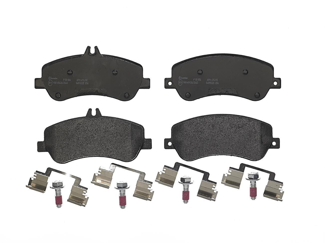 Brembo Bremsbelagsatz, Scheibenbremse P 50 086 Für Mercedes - Bild 5