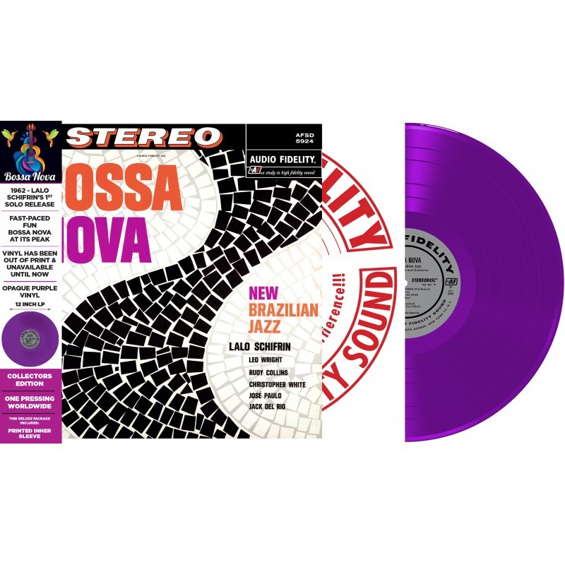Schifrin Lalo And Orchestra - Bossa Nova (New Brazilian Jazz) - Purple Vinyl Lt