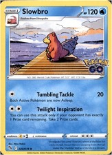 Slowbro #20/78 - UnCommon - Pokemon Go 2022 - Near Mint