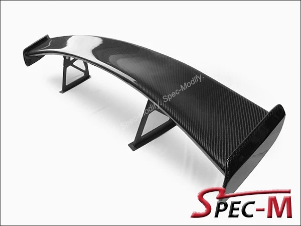 Alerón de maletero de fibra de carbono estilo serie negra C204 C63 AMG 2012-2015 Foto 2 de 4