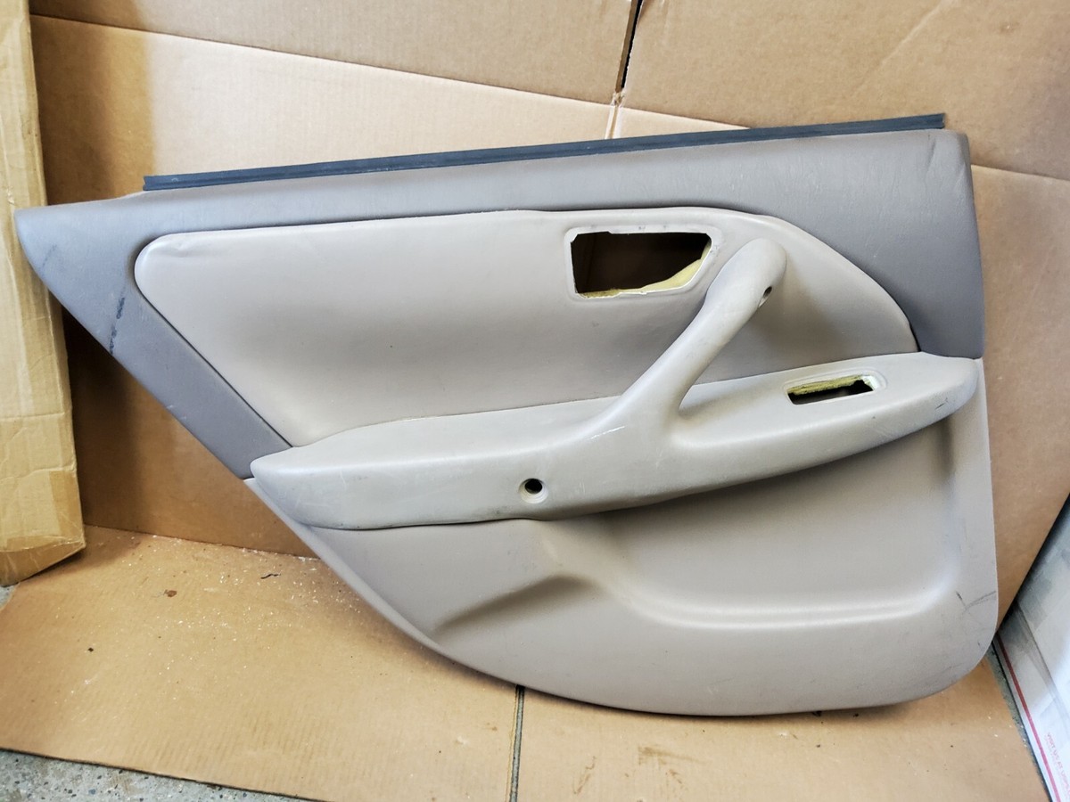 1997-2001 Toyota Camry Driver Left Rear Door Panel TAN/BROWN Vinyl