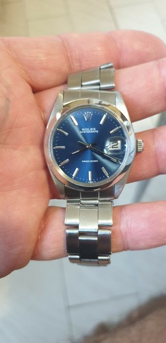 Hommes Rolex Oysterdate Precision 6694 