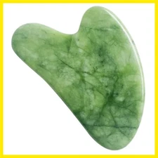 Gua Sha Jade Stone Gua Sha Massage Tool, Guasha Tool for Face and Body Skin Mass