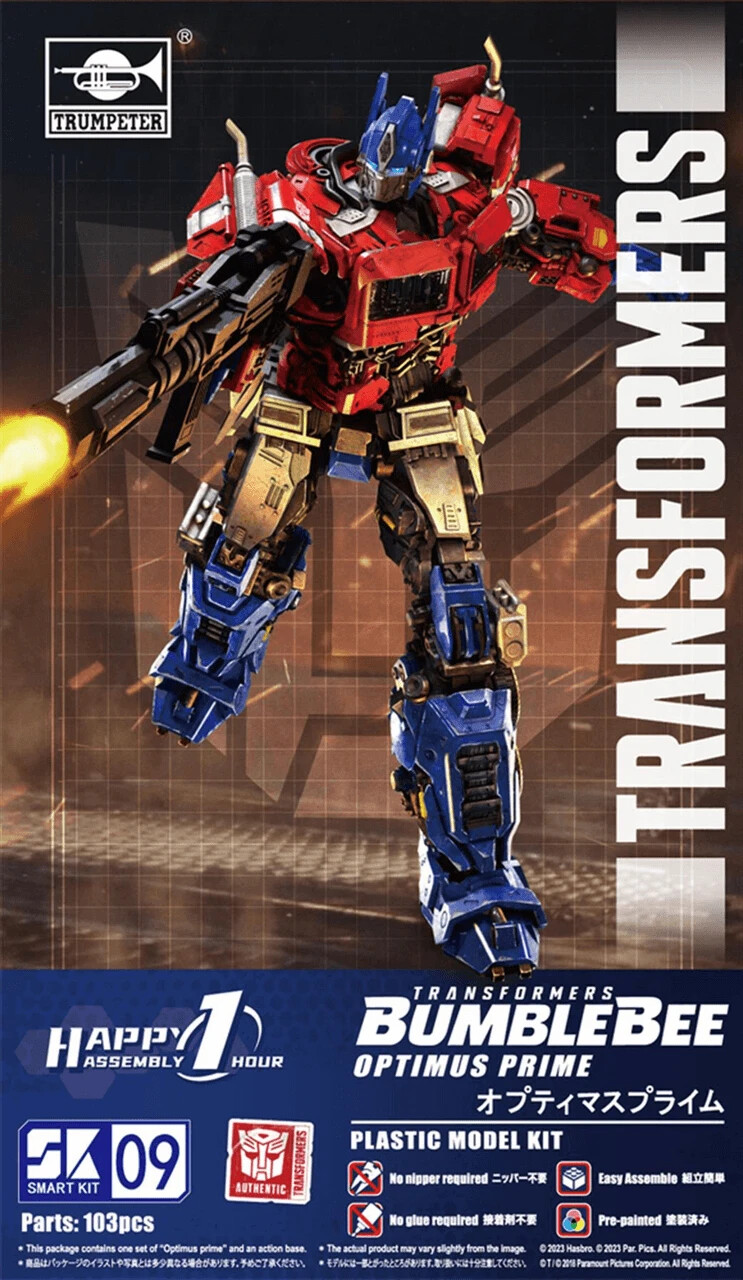 Trumpeter Transformers Optimus Prime Sk09 Smart Kit Size 20 - Image 7