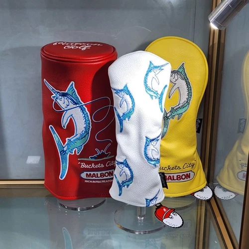 Copricapo mazza da golf pesce volante alta qualità driver legno ibrido putter 135H - Foto 2 di 21