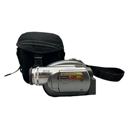 Panasonic VDR-D310 Videokamera DVDR Dual Player 3.1 MP 3CCD Leica Dicomar Silber - Bild 3 von 16