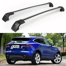 2Pcs Lockable roof crossbars cross bar Rack fit for Jaguar E-Pace E pace 2017-21