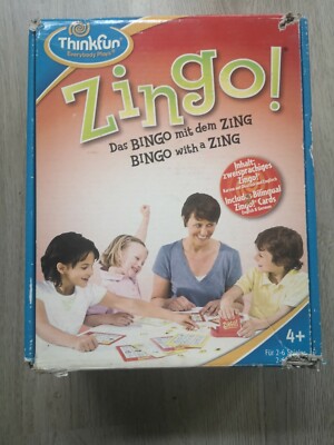 Zingo Thinkfun Das Bingo mit dem Zing Deutsch Englisch