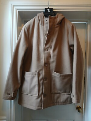 NEW COTTON TRADERS, winter warm quilted mens hooded jacket