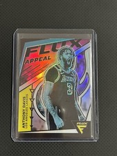 2020-21 Flux Basketball Anthony Davis Flux Appeal Silver Refractor SP Parallel!