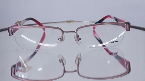 ORIGINAL MISSONI Eyeglasses Frame MI07406 Pink NEW 54-16 RETRO Vintage - Picture 3 of 10