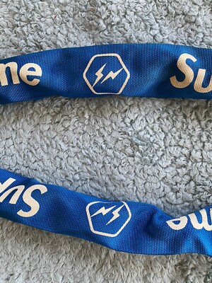 Supreme X Fragment Bike Chain Blue 2007 100% Authentic | eBay Supreme X Fragment Bike Chain Blue 2007 100% Authentic | eBay