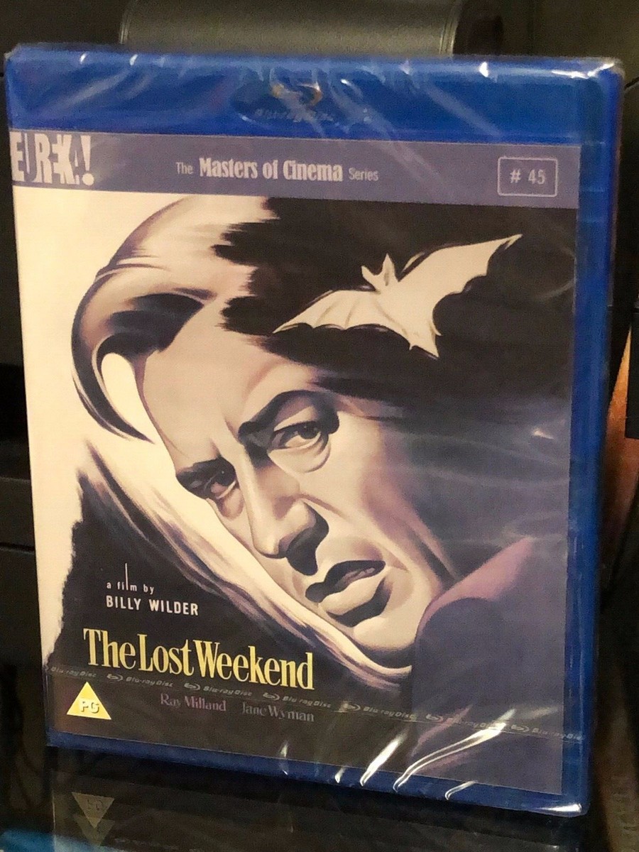 The Lost Weekend (BLU-RAY) Billy Wilder, Ray Milland, Jane Wyman, ZONE B!  NEW!