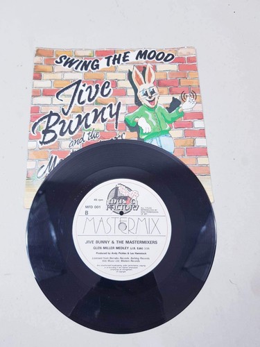 Jive Bunny And The Mastermixers - Swing The Mood (7") - Picture 7 of 12